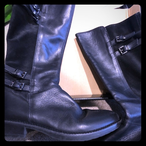 Trendy black boots size 4 piedini 🖤 - Picture 3 of 6